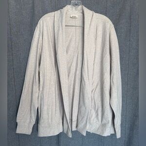 Pact Women’s Organic Luxe Essential Open Swing Cardigan M Travel Tan Sustainable